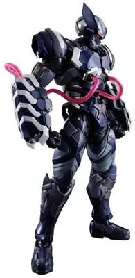 Zdjęcie produktu dla Bandai Tamashii Nations Tech-On Avengers S.H. Figuarts Figurka Venom Symbiote Wolverine 16 cm