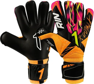 Image de Gants de gardien de but Rinat Egotiko X Prime Orange,Noir 8 Orange,Noir 8
