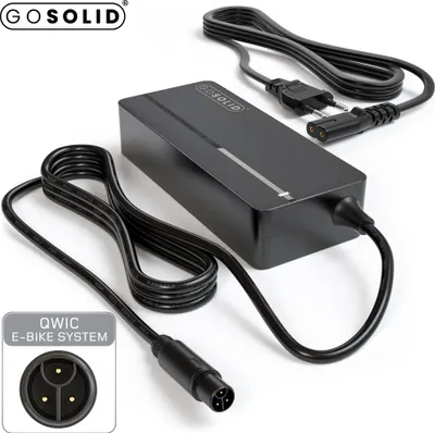Image de GO SOLID! Chargeur 36V 2A 3 broches compatible avec Brinckers Intube