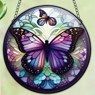 Immagine prodotto di Cattura Sole Farfalla - Acchiappasole Colorato e Artistico KP31515
