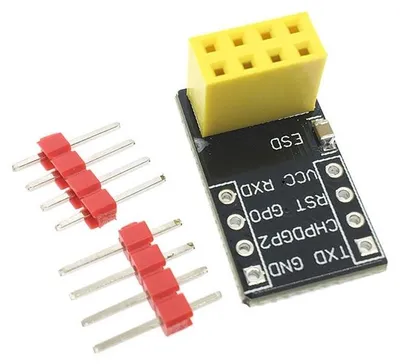 Produktbild von ESP8266 ESP-01 Serial Breadboard Adapter Board ESP-01S Breakout Modul Steckbrett