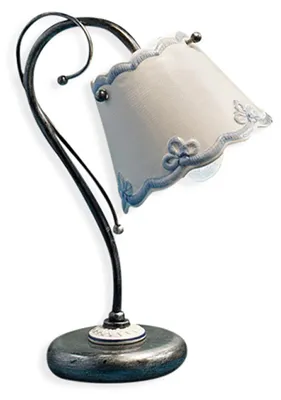 Immagine prodotto di CLASSIC RAVENNA C922, Lampada da Tavolo in Vetroceramica, Ferroluce