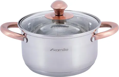 Produktbild von Topf mit Deckel 2,0 l INDUKTION GAS KAMILLE