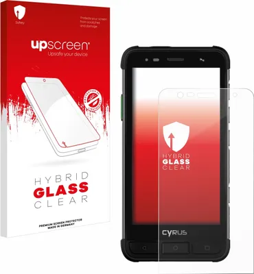 Produktbild von upscreen Schutzglas für Cyrus CS45 XA Schutzfolie Panzer Folie Glas Display Schutz klar