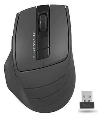 Obrázok produktu pre Myš Funkmaus A4Tech Fstyler FG30, optická, 2000 dpi, sivá