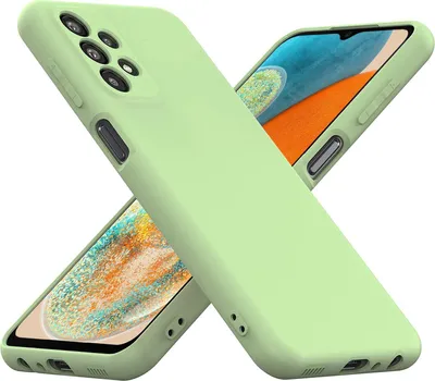 Image de Housse pour Samsung Galaxy A23 5G Housse de protection en silicone Gel Case Housse pour téléphone portable, vert
