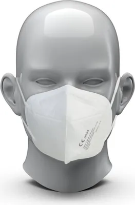 Image de Masque de protection respiratoire "CareAir" FFP2 NR, set de 10 pièces, blanc Blanc