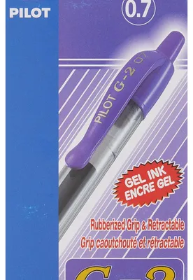 Immagine prodotto di Pilot Penna Roller Gel G-2 A Scatto 0,7 Mm Viola - Confezione Da 12