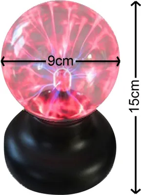Produktbild von Plasma Ball Rot 15cm