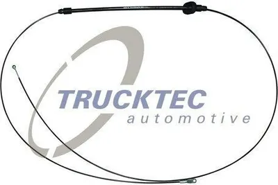 Produktbild von TRUCKTEC AUTOMOTIVE Handbremsseil Seilzug Feststellbremse passend für MERCEDES-BENZ SPRINTER 3,5-t Kasten (906) 02.35.413