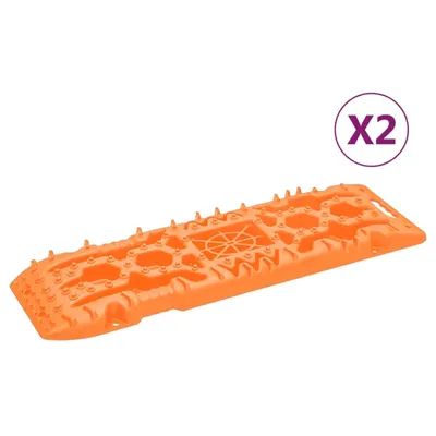 Zdjęcie produktu dla Trapy, 2 szt., pomarańczowe, 107x31x7 cm, nylon
