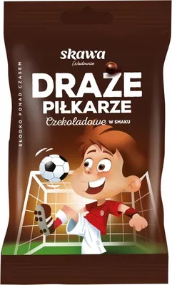 Obrázok produktu pre Draże Skawa czekoladowe Piłkarze 70 g