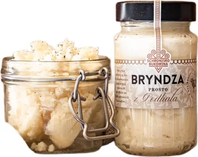 Zdjęcie produktu dla Bryndza owczo-krowia 220 g - Schronisko Bukowina
