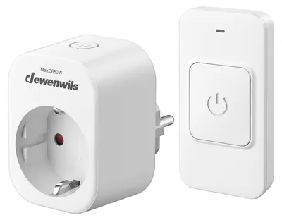 Zdjęcie produktu dla Bezprzewodowe gniazdka z pilotem, 16A, 3680W