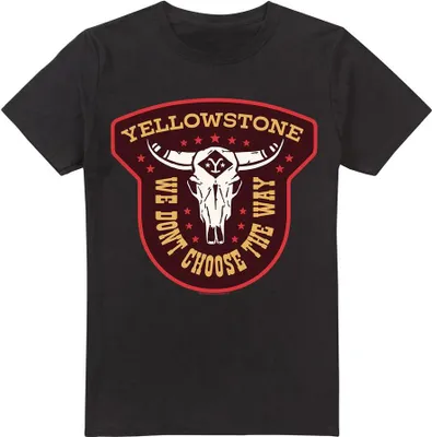 Image de Yellowstone - "We Don't Choose The Way" T-Shirt für Herren TV13408 (M) (Schwarz)