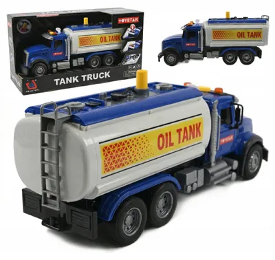 Produktbild von Interaktiver Tankwagen für Kinder mit Wasserpumpe, Licht & Sound - Realistischer Spielspaß