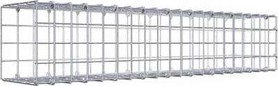 Produktbild von Anbaugabione Typ 2 100 cm x 20 cm x 20 cm (L x H x T), Maschenweite 5 cm x 5 cm, C-Ring