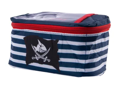 Immagine prodotto di Bike Fashion 865089 Lenkertasche Capt'n Sharky B180xH100xT80mm, weiß/blau/rot
