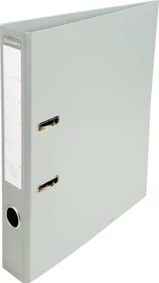 Produktbild von Exacompta 10x Ordner Prem'Touch PVC, Rücken 50mm, 32x29cm A4 Maxi, Grau, 53540E