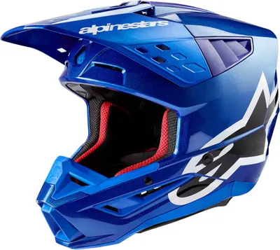 Produktbild von Alpinestars S-M5 Corp 2024 Motocross Helm, blau, XS (53/54)