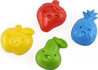 Obrázek produktu pro Sada formiček ve tvaru ovoce, 4 ks