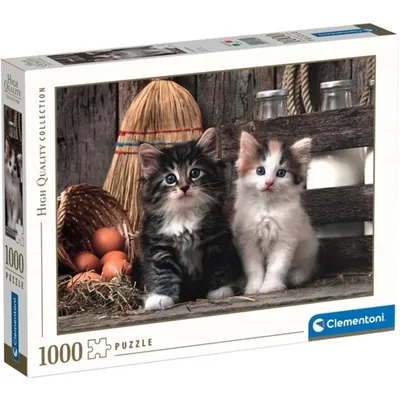 Immagine prodotto di Collezione di alta qualità - Gattini carini (1000 pezzi) - Clementoni 39340 - (Giocattoli / Puzzle)