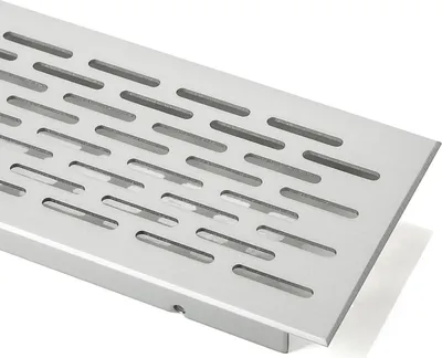 Immagine prodotto di Griglia di ventilazione forata Griglia di ventilazione ovale - alluminio (EV1) - 250 mm