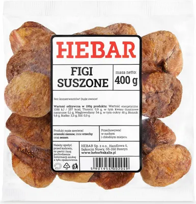 Obrázek produktu pro Sušené fíky 400 G - Přírodní fíky - Medová sladkost - Bez konzervačních látek - Nesířené - Ideální k sýrům a vínu