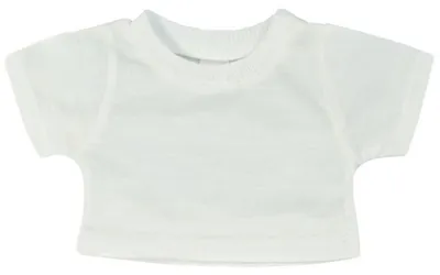 Imagen del producto de Mumbles - Camiseta de algodón, color liso LT5823 (Talla L) (Blanco)