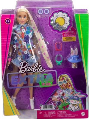 Zdjęcie produktu dla Barbie Extra Sukienka pełna kwiatów