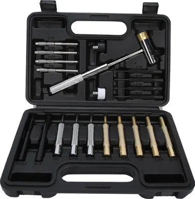 Produktbild von 21pcs Punch Set Mechanische Installation Runde Stempel Wartungspunkt -Werkzeugkit Box