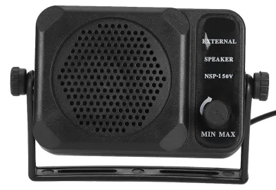 Obrázek produktu pro Mini externí reproduktor NSP?150V 2?Way Radio CB HF VHF UHF Transceiver Auto příslušenství