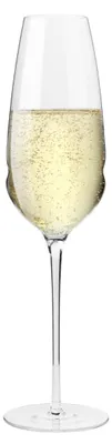 Produktbild von KROSNO Inel Champagner- und Proseccogläser Klar, 6er-Set, 250 ml