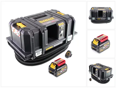 Zdjęcie produktu dla Dewalt DCV 586 bezprzewodowy odkurzacz do pracy na mokro i sucho 54 V 11 L bezszczotkowy + 1x akumulator 6,0 Ah - bez ładowarki