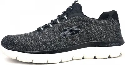 Immagine prodotto di Skechers Summit scarpe sportive uomo scarpe da ginnastica basse nero tempo libero, numero di scarpe: 42 EU