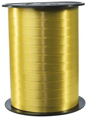Image de Clairefontaine601775C  Clairefontaine Geschenkband auf Spule, glänzend, gold