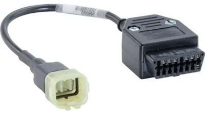 Image de Câble adaptateur pour appareil d'autodiagnostic, 3 200 mm, 6 broches, HELLA GUTMANN, universel