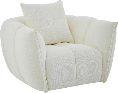 Produktbild von Sessel mit gerader Rückenlehne 1 Gonolon - Polyester - beige