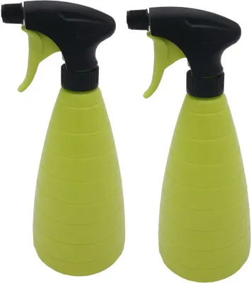 Produktbild von 2x Handsprüher Sprühflasche 785ml grün Pumpflasche Wassersprüher Zerstäuber