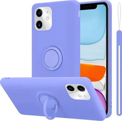 Produktbild von Cadorabo Hülle für Apple iPhone 11 Schutz Hülle in Lila Handyhülle TPU Etui Case Cover