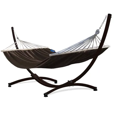 Immagine prodotto di Amaca Potenza con telaio Per due persone Amaca con barra 220x160 cm I Telaio 220kg