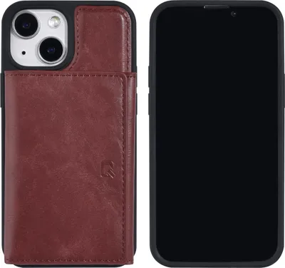 Obrázek produktu pro UNIQ Accessory iPhone 13 Mini Hardcase Backcover - Whiteh odnímatelné pouzdro na karty - Red