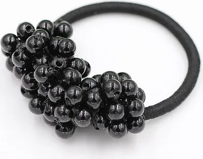 Immagine prodotto di Gomma per Capelli Alexa Nera - Eleganza e Stile per Ogni Look KP19277