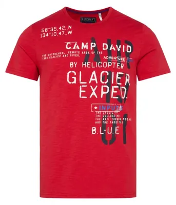 Produktbild von Camp David T-Shirt HELI FLIGHT Kurzarmshirt