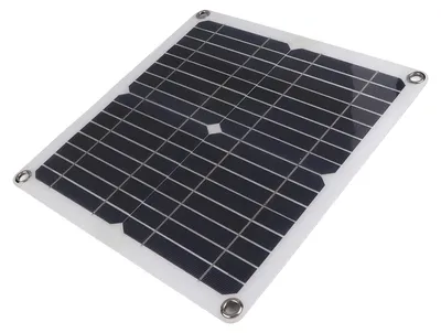 Zdjęcie produktu dla Panel solarny 200 W, monokrystaliczny - napięcie wyjściowe 12 V - wysoka wydajność - lekki - idealny do rowerów i kempingu