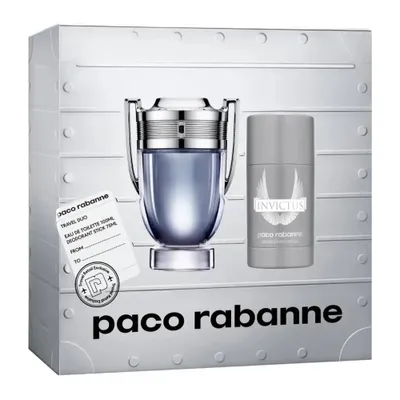 Produktbild von Paco Rabanne Invictus Eau de Toilette 100ml + Deo-Stick 75ml
