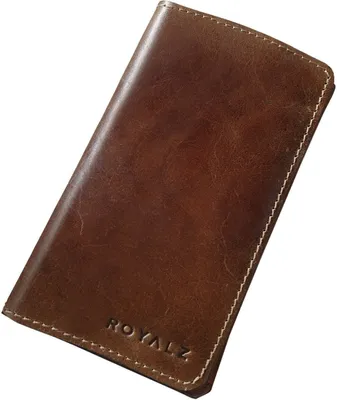 Produktbild von ROYALZ Vintage Leder Etui für Samsung Galaxy A40 Schutzhülle (5,8 Zoll) 6 Kartenfächer Flach Tasche Hülle Cover Portemonnaie