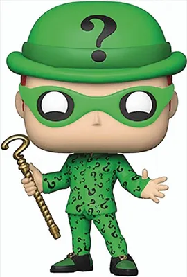 A Funko Pop! vinyl figure of The Riddler from Batman Forever.