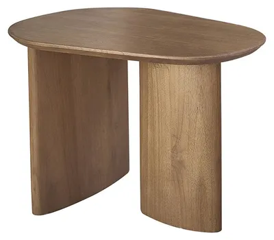 Produktbild von Beistelltisch aus massivem Teakholz