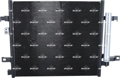 Produktbild von NRF 350559 Kondensator Klimaanlage für FIAT 124 Spider (348) +Trockner +Dichtring